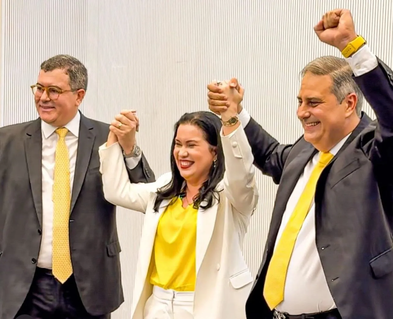 David Sombra, Christiane Leitão e Erinaldo Dantas