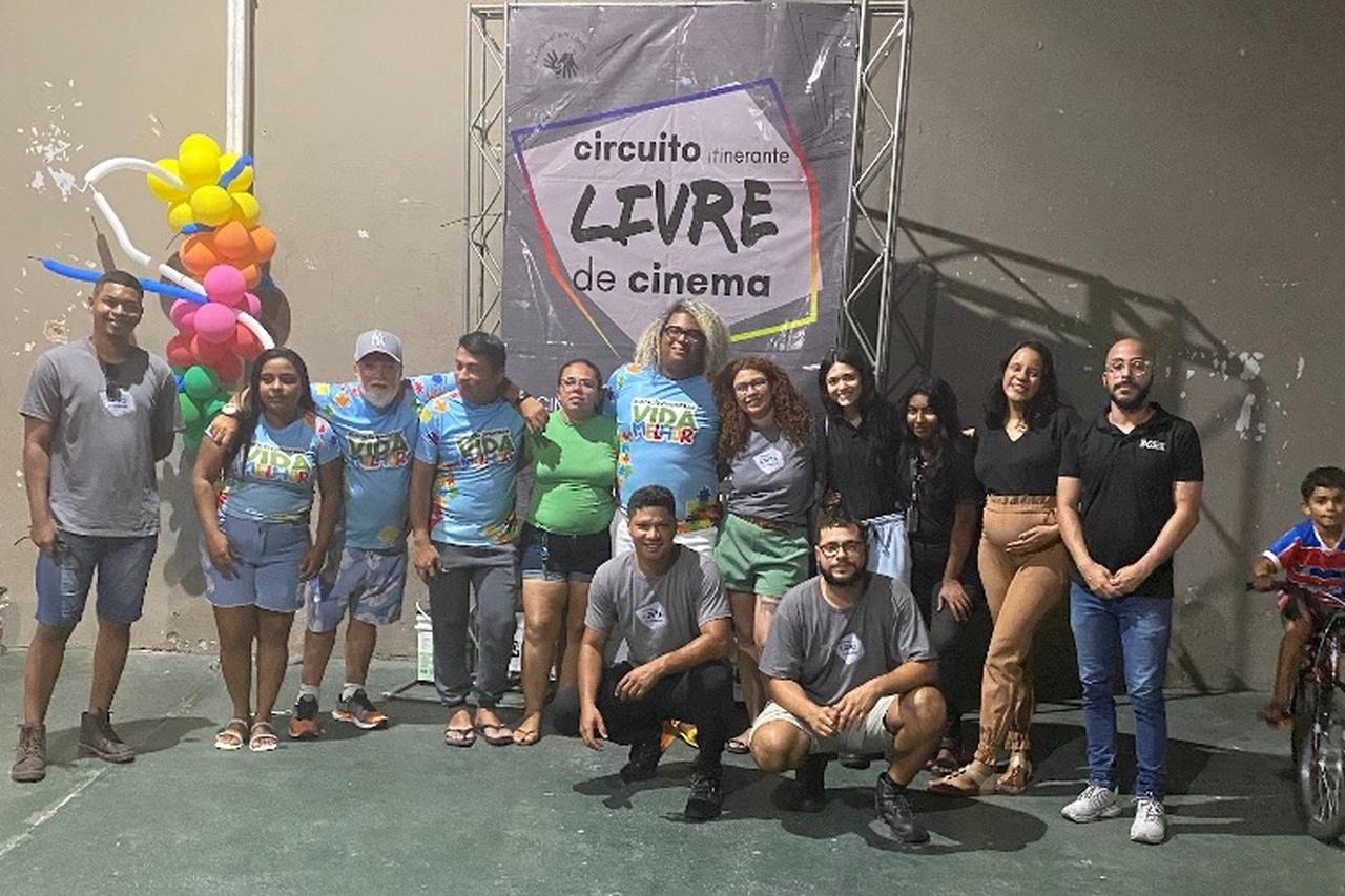 Circuito Itinerante Livre de Cinema é um dos projetos concretizados pelo coletivo