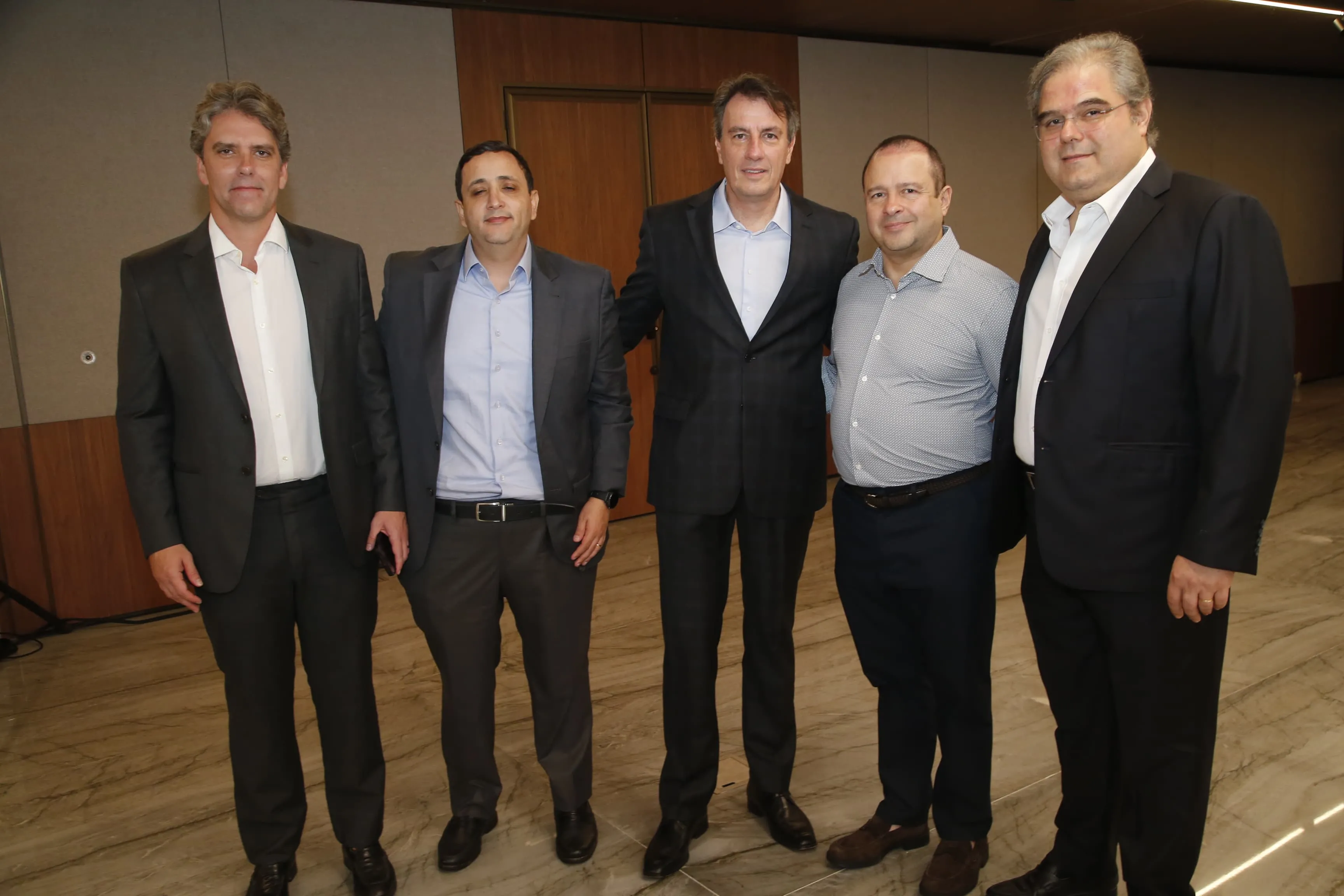 Ruy do Ceará, Alex Nogueira, Carlos Rotella, Igor Queiroz Barroso e Edson Queiroz Neto estiveram presentes no evento
