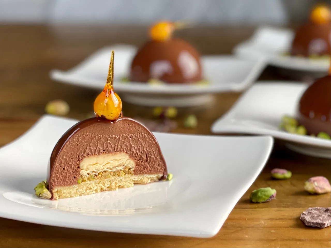O entremet é conhecido pela elegância e delicadeza