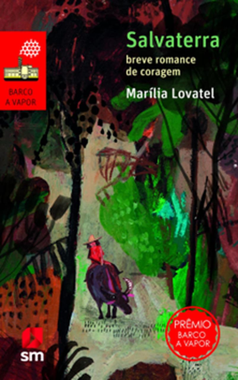 Capa de 'Salvaterra - breve relato de coragem', premiado livro da cearense Marília Lovatel