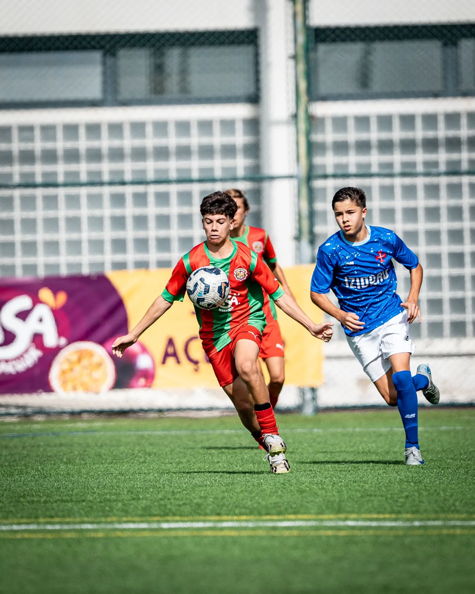 Gabi é o líder de assistências do Campeonato Português Sub-15, com seis passes para gol