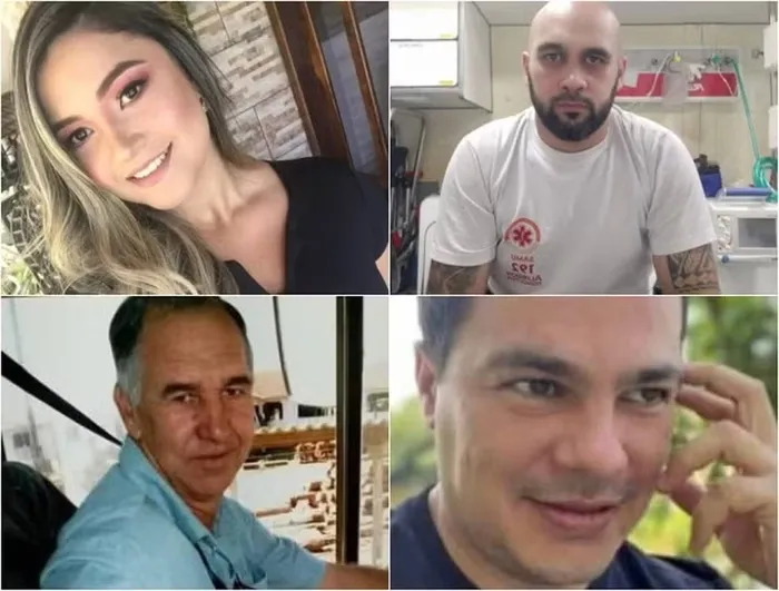 Os socorristas morreram na hora da colisão