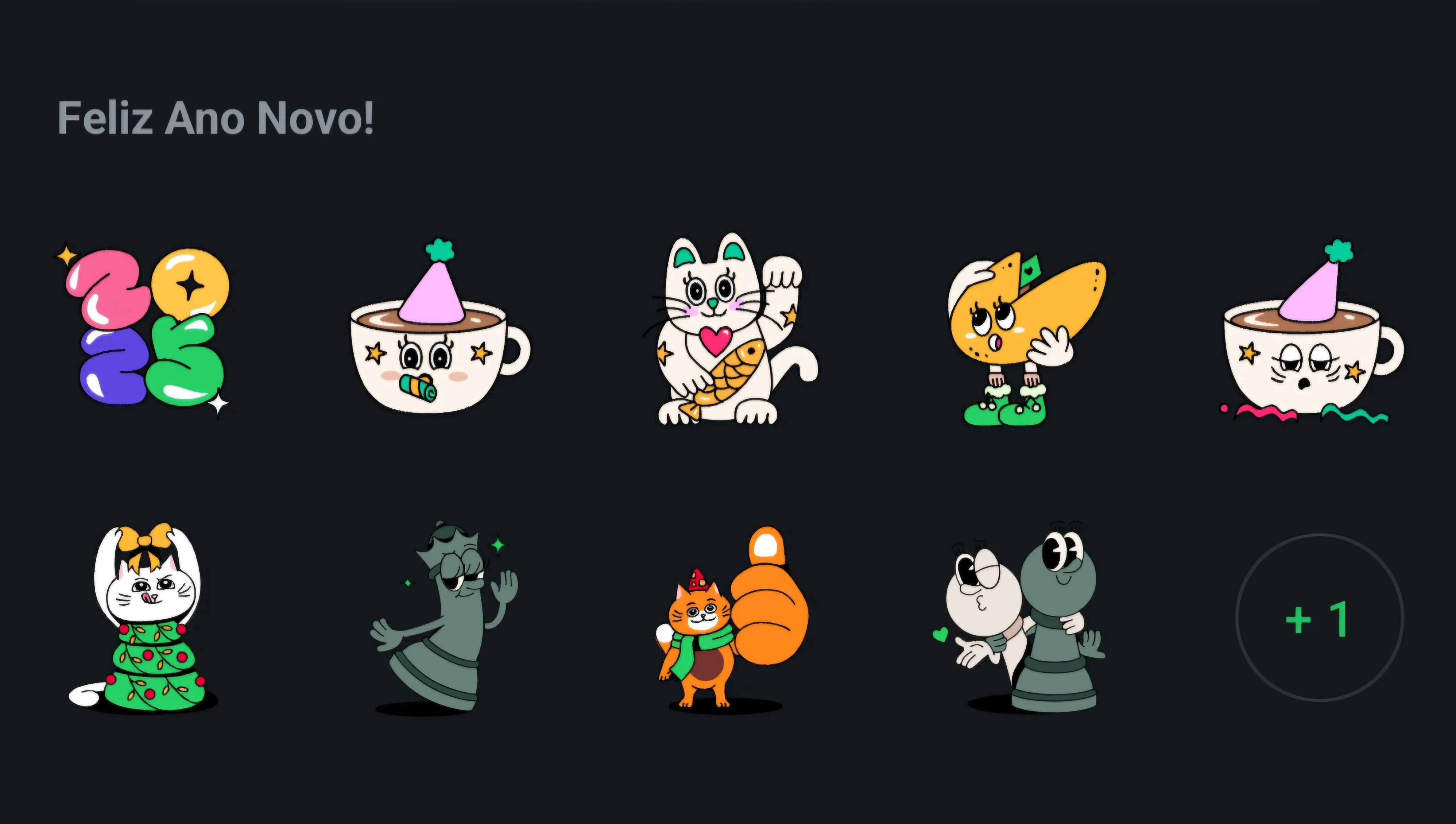 Pacote utiliza diferentes gatinhos como protagonistas da celebração