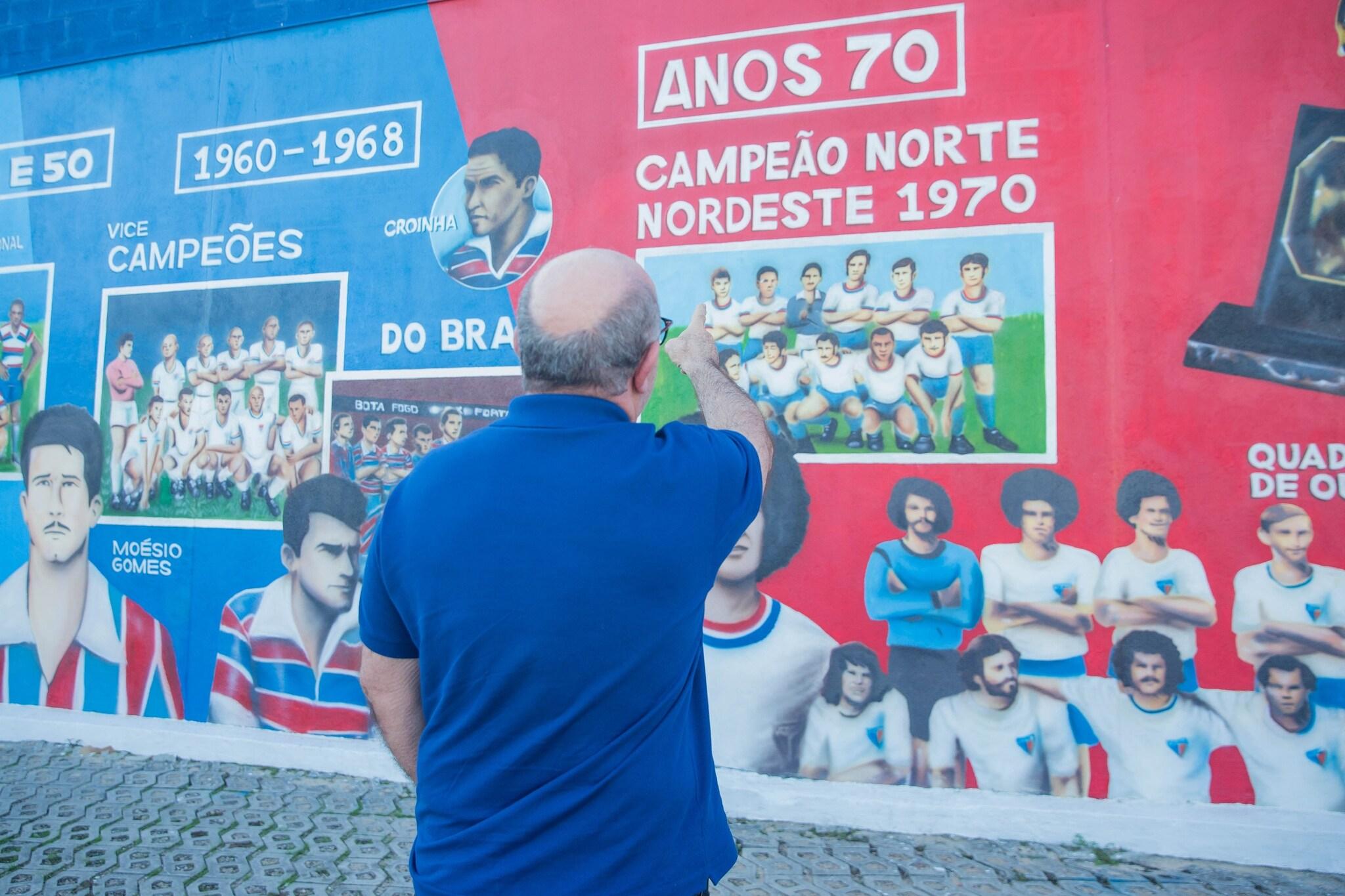 Foto de Rolim Machado no Centro de Excelência Alcides Santos