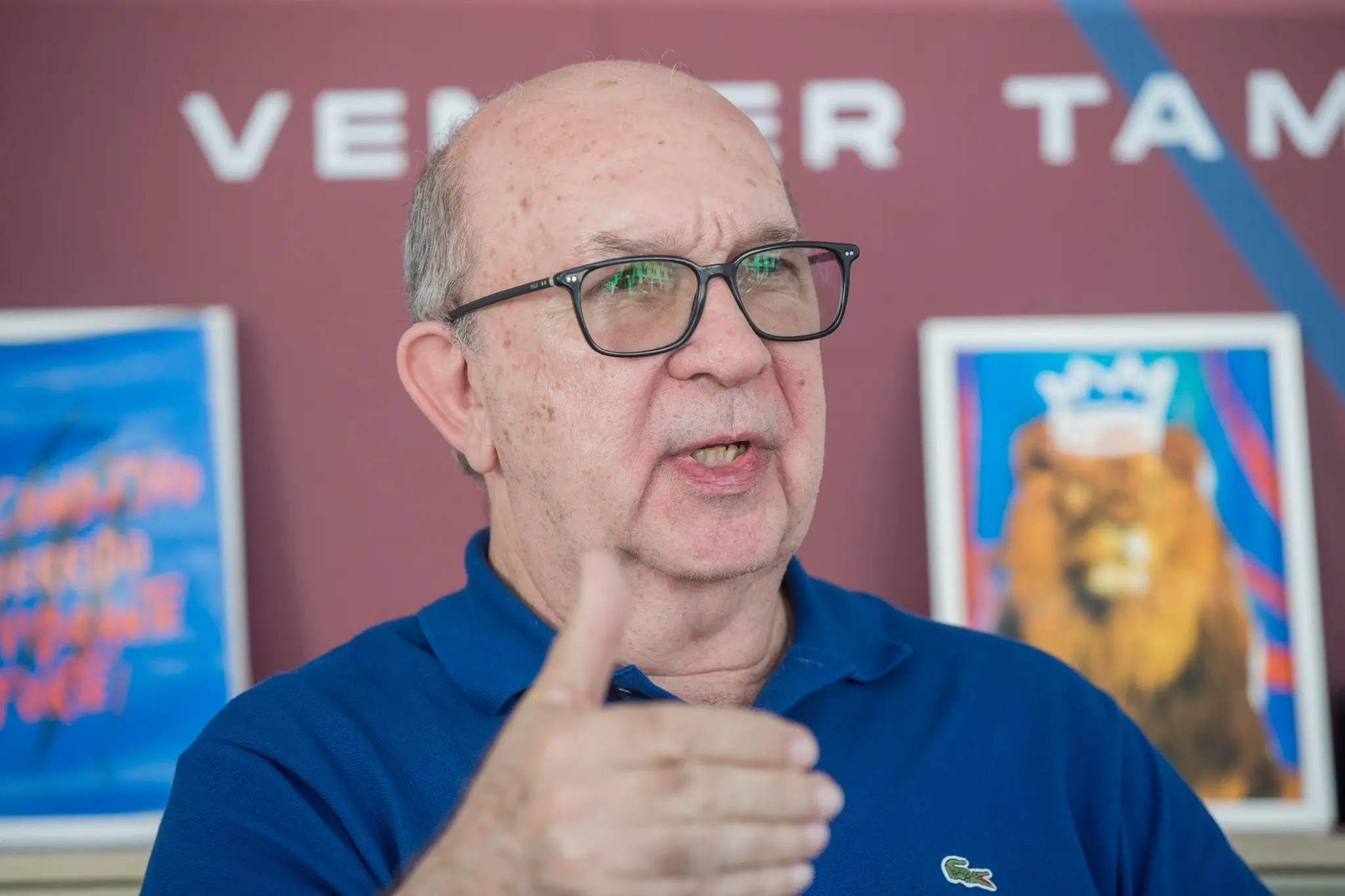 Foto de Rolim Machado, presidente do Fortaleza