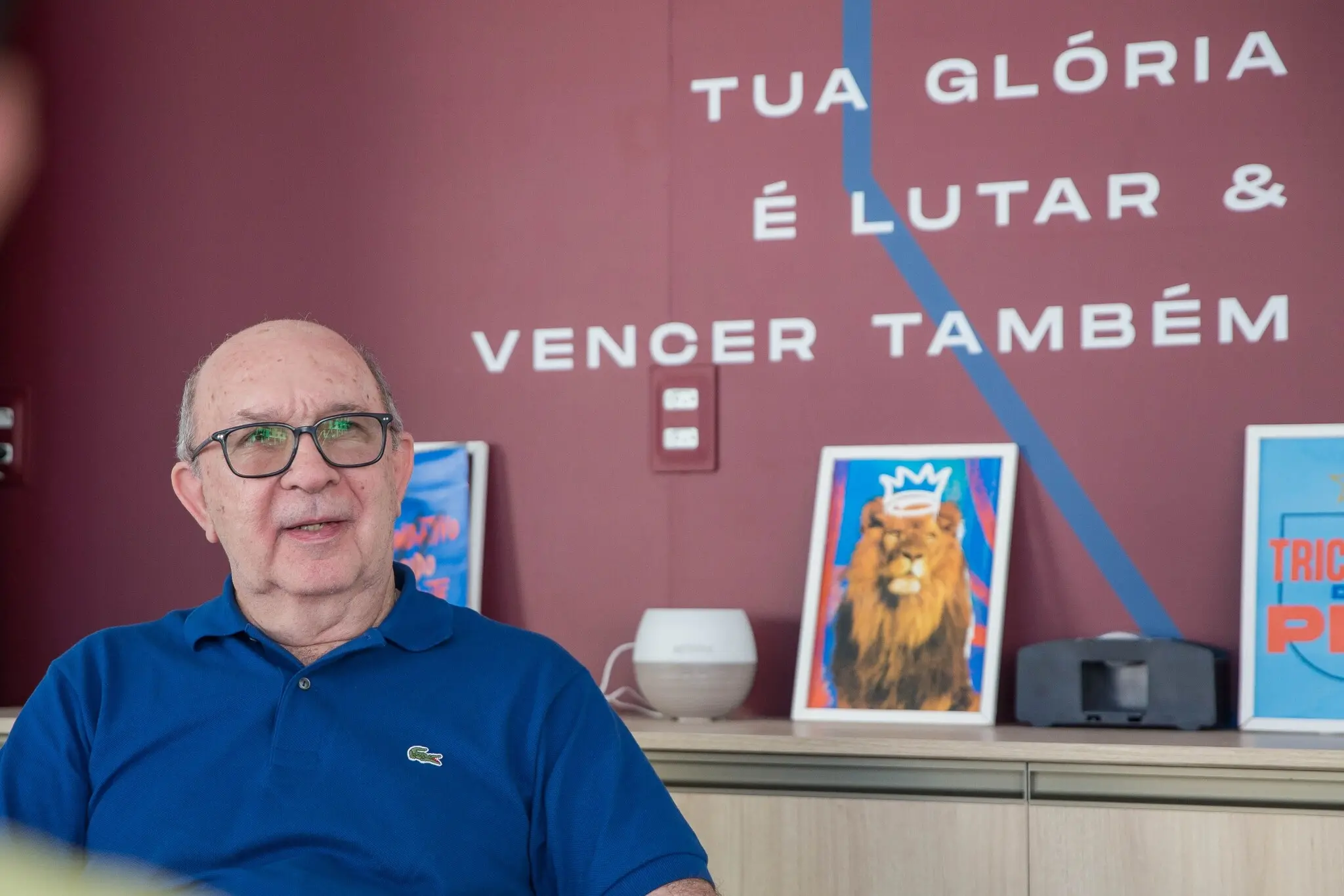 Foto de Rolim Machado, presidente do Fortaleza