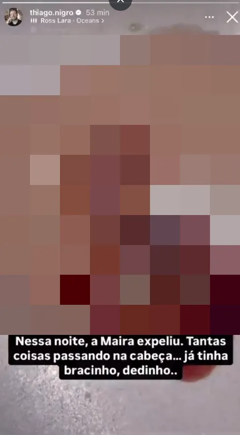 Registro teve repercussão negativo nas redes sociais e o casal foi alvo de duras críticas pela exposição