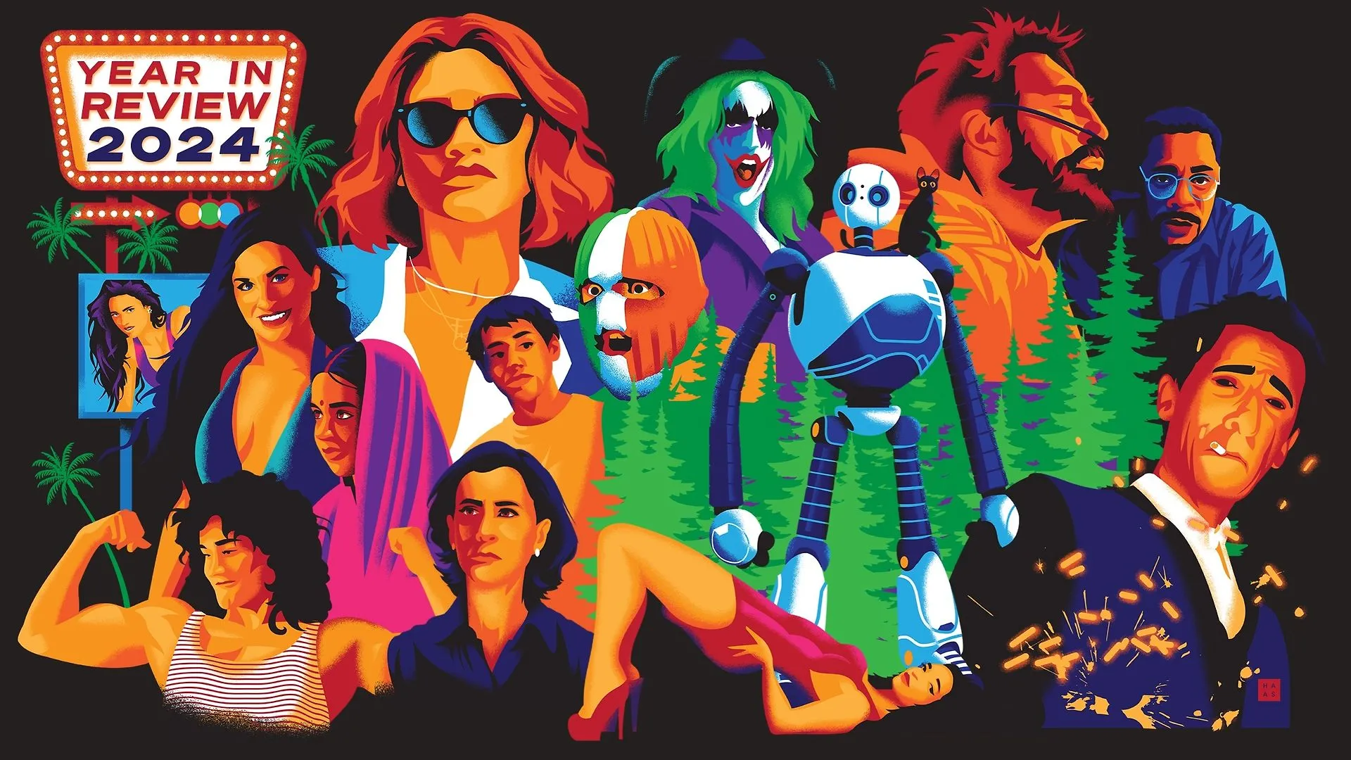 Desenho conta com os destaques do cinema mundial em 2024