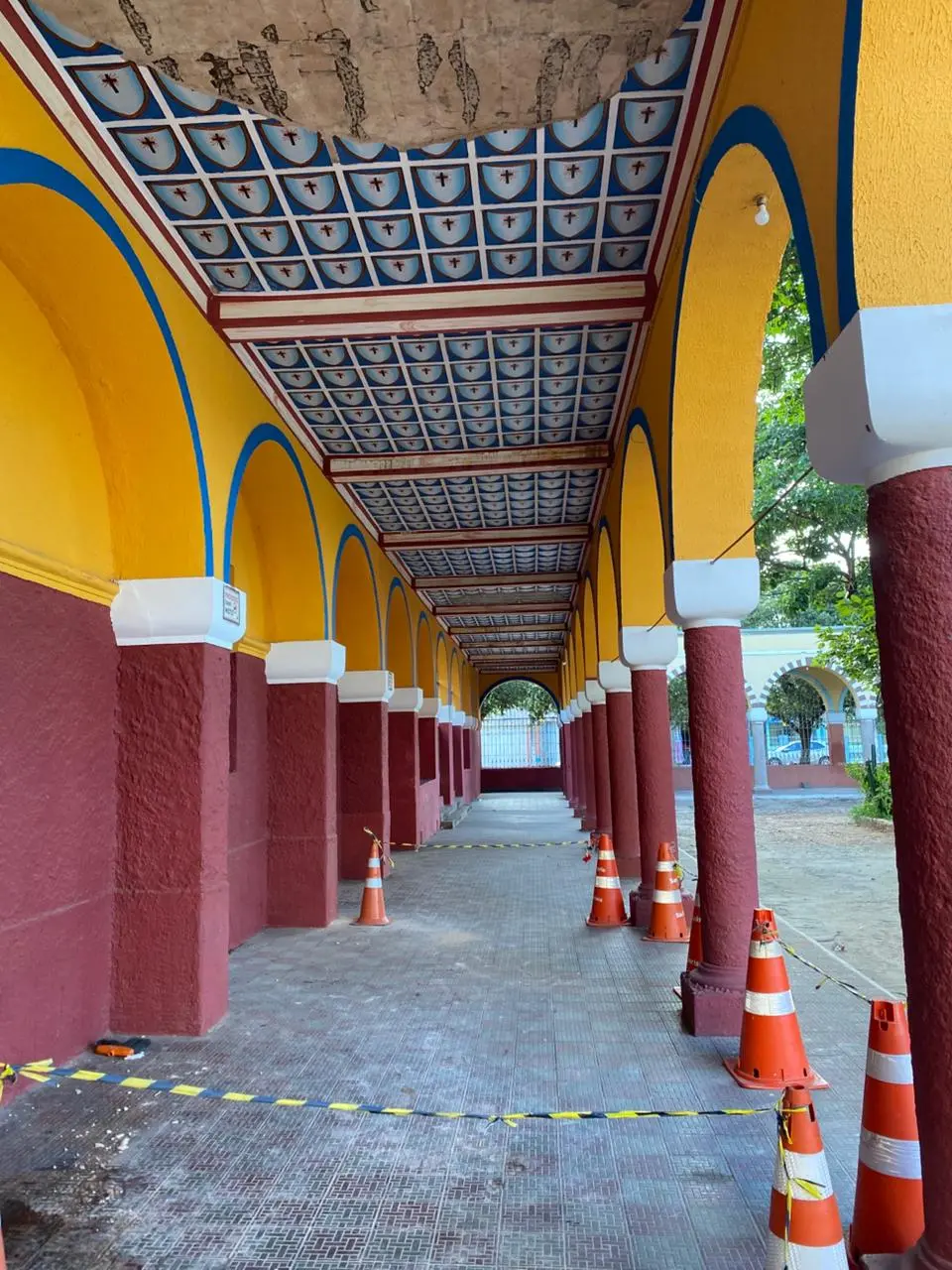 Corredor interditado