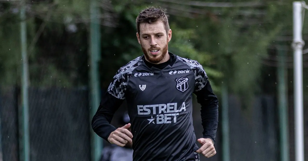 Aylon em ação pelo Ceará