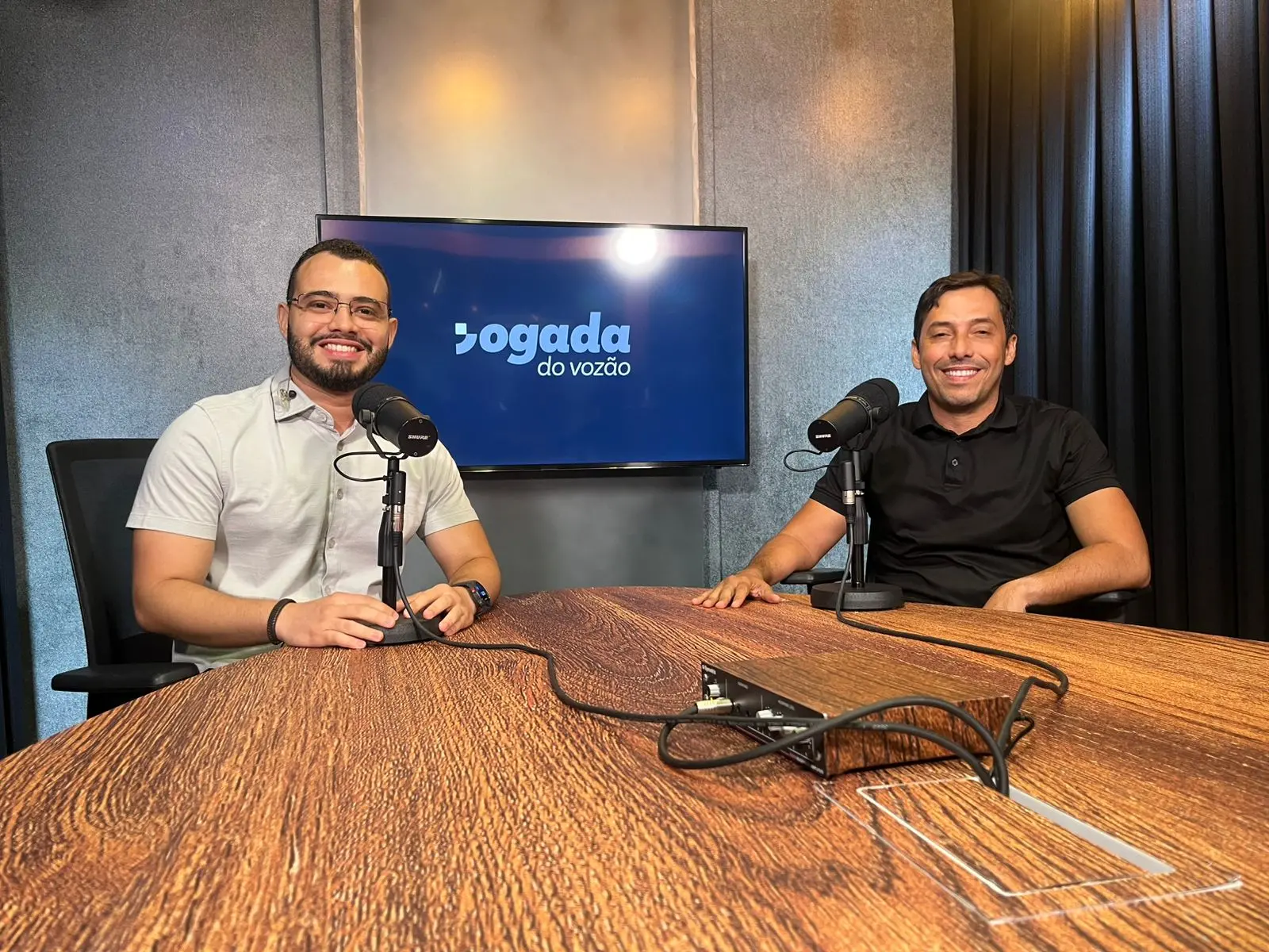 gerente das categorias de base do Ceará, Hudson Ferreira, no Jogada do Vozão