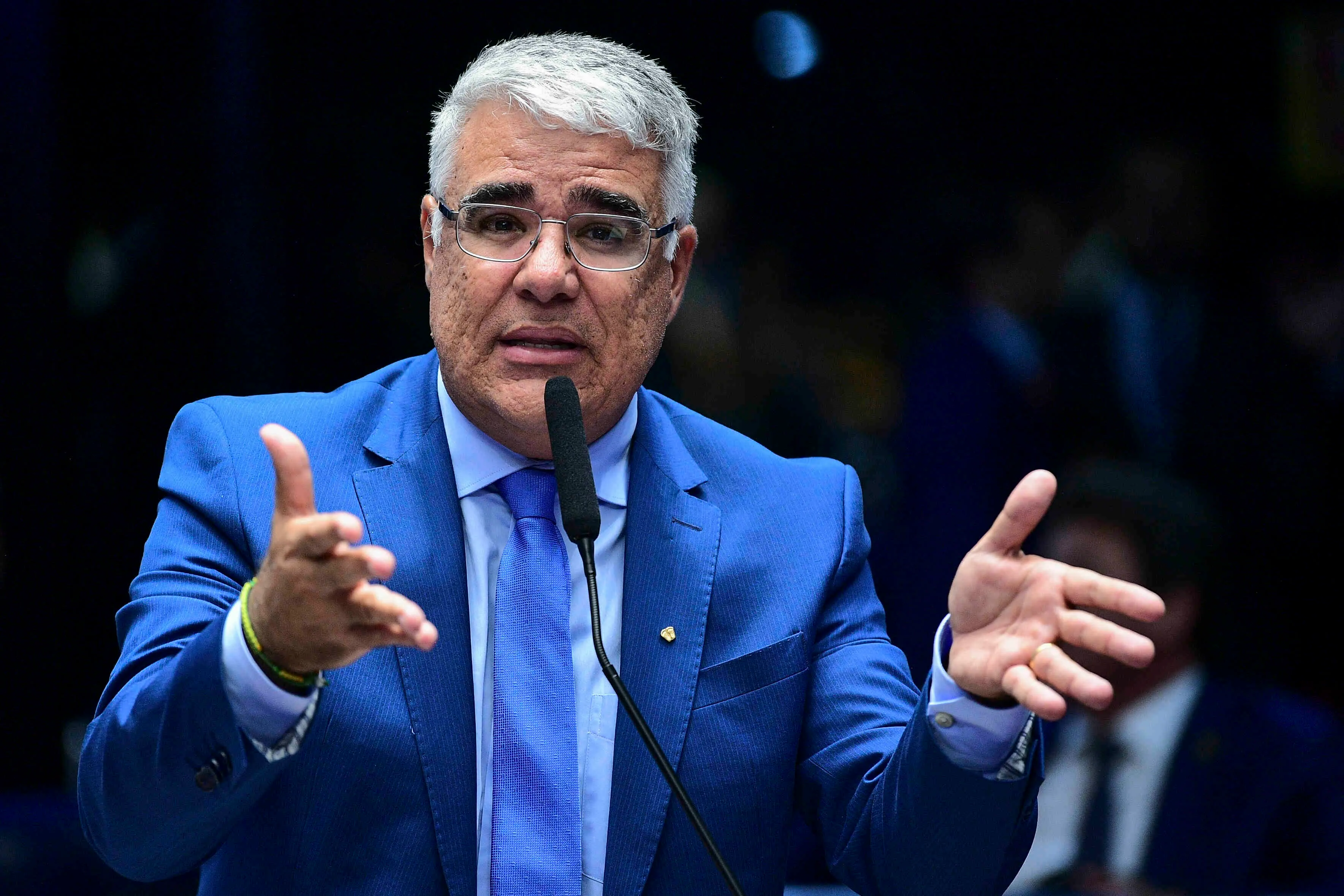 Eduardo Girão foi um dos candidatos à presidência do Senado.