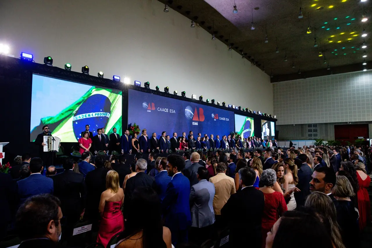 Solenidade festiva de posse da OAB-CE foi realizada no Centro de Eventos do Ceará