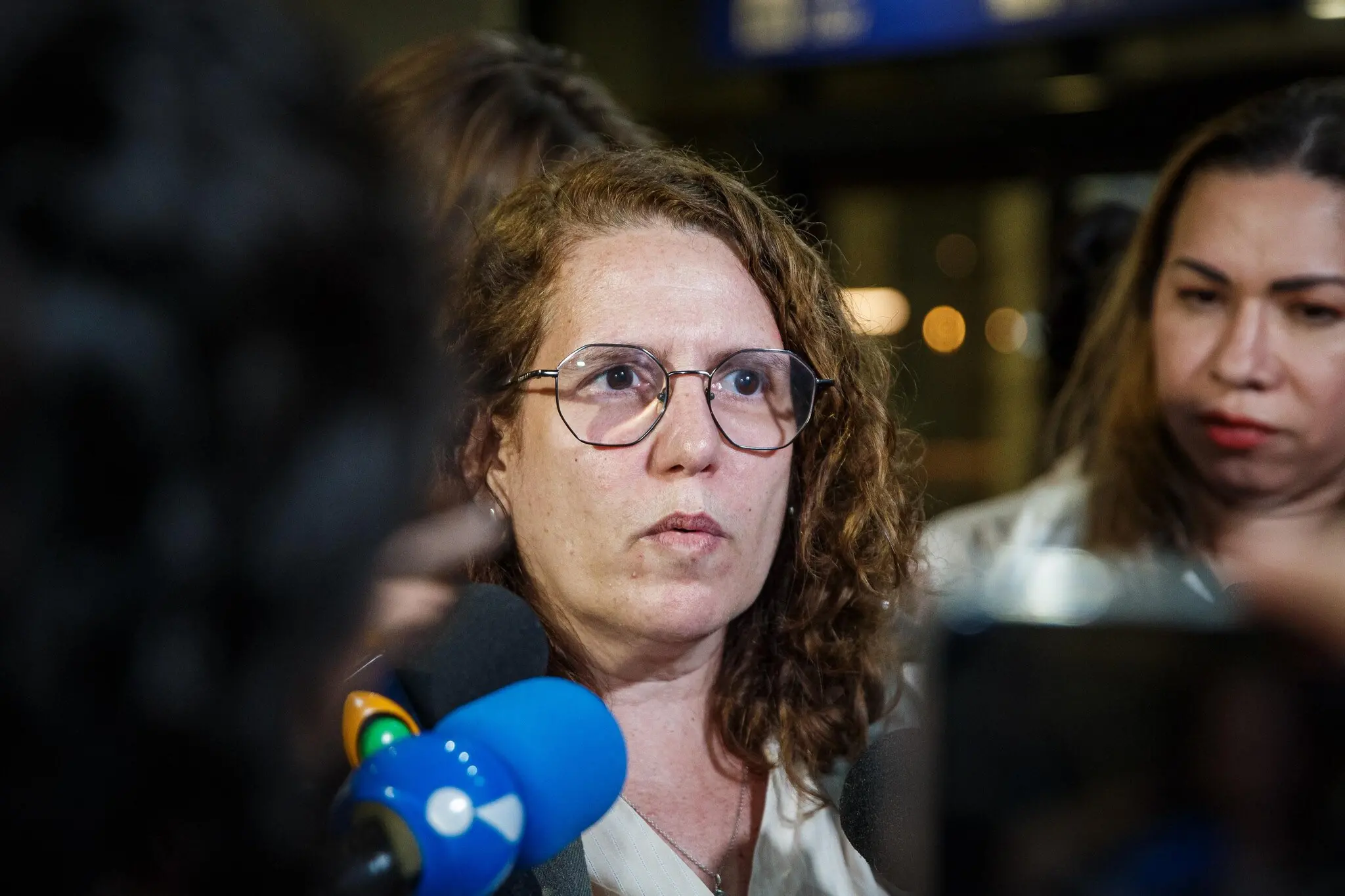 Mitchelle Meira, secretária da Diversidade do Ceará, em entrevista coletiva