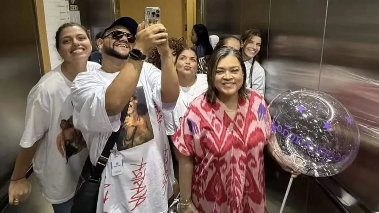 Família comemorou a saída de Preta do hospital