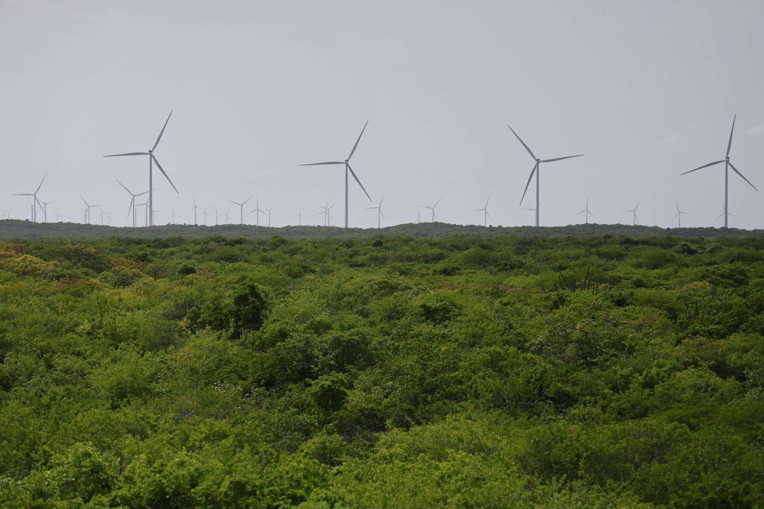 O parque gerador tem capacidade instalada de 112,5 MW, contando com 25 aerogeradores