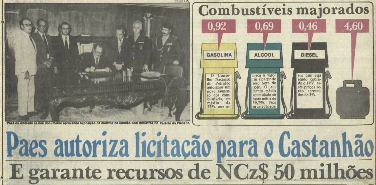 Fac-símile edição Diário do Nordeste de julho de 1989