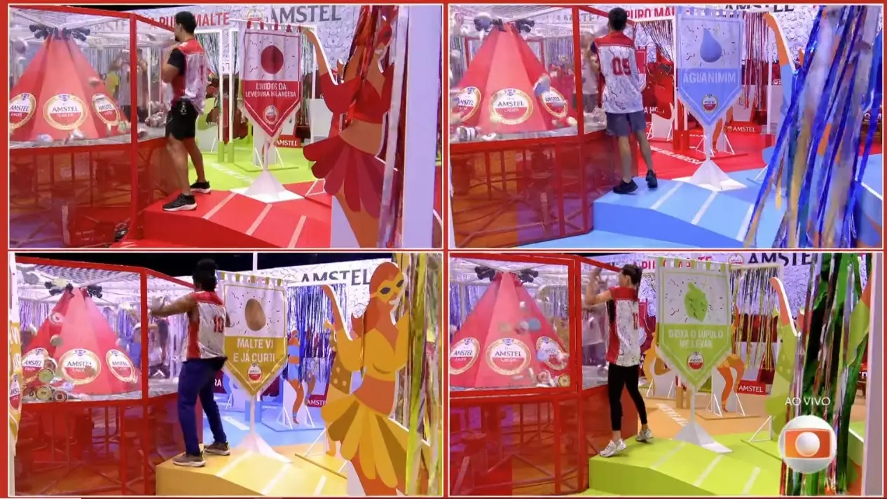 Jogadores tinham que pegar 