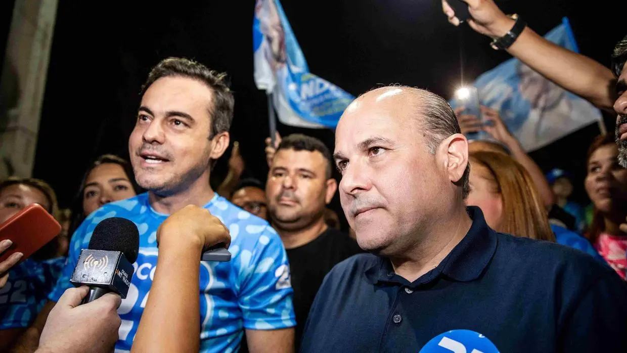 Capitão Wagner e Roberto Cláudio se aproximaram durante as últimas eleições para apoiar André Fernandes