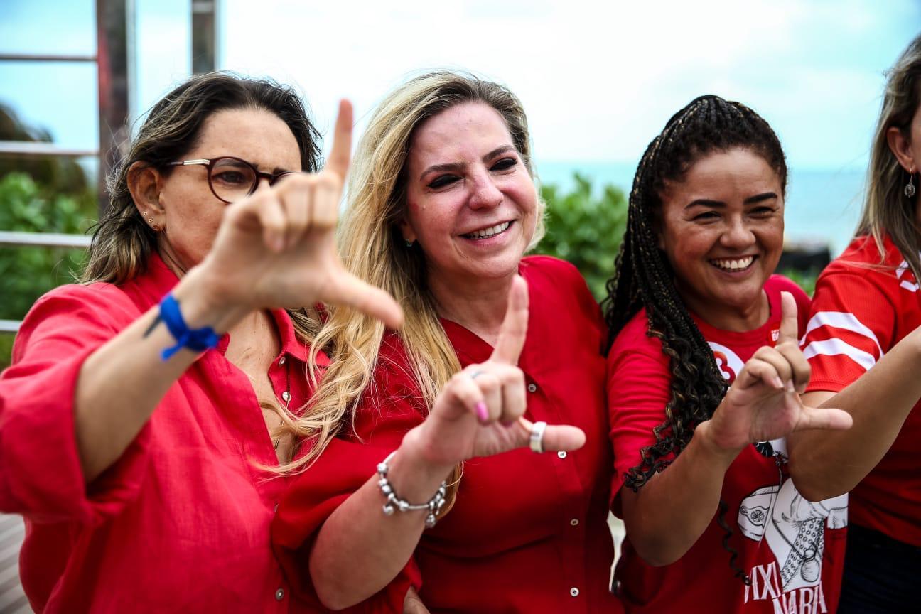 Luizianne e Adriana Almeida