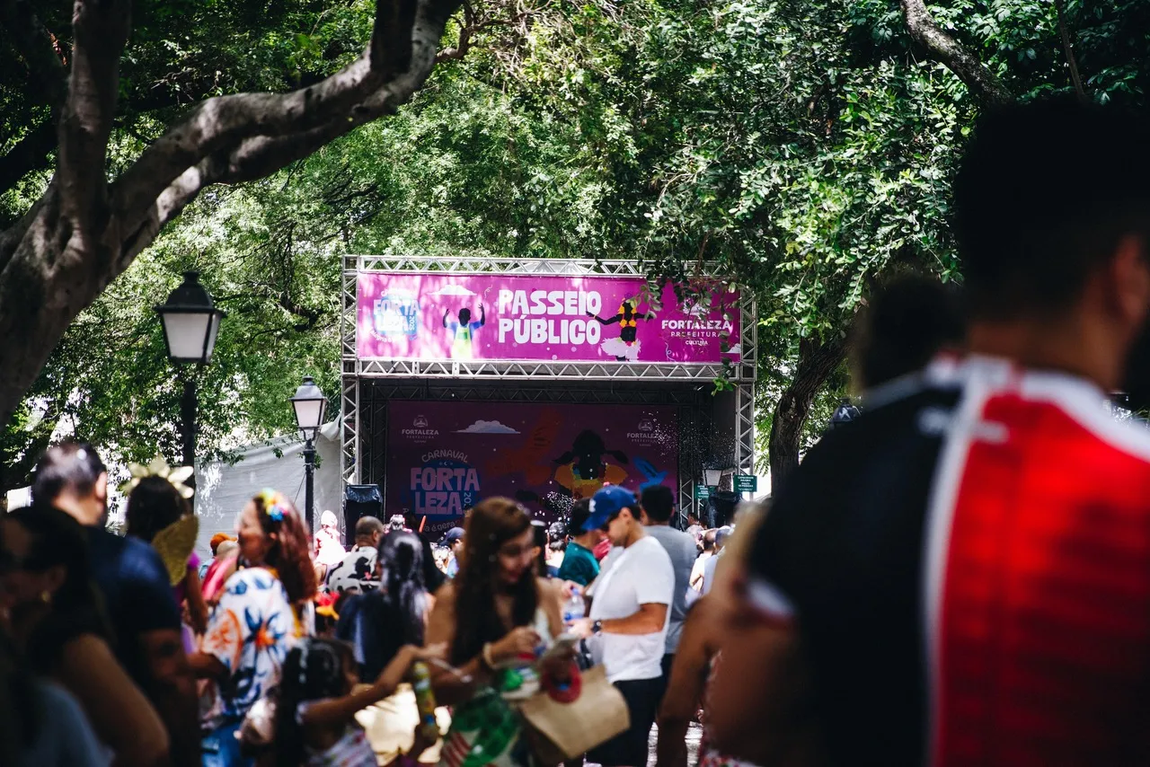 Passeio Público recebe programações infantis nas manhãs dos quatro dias de Carnaval em Fortaleza