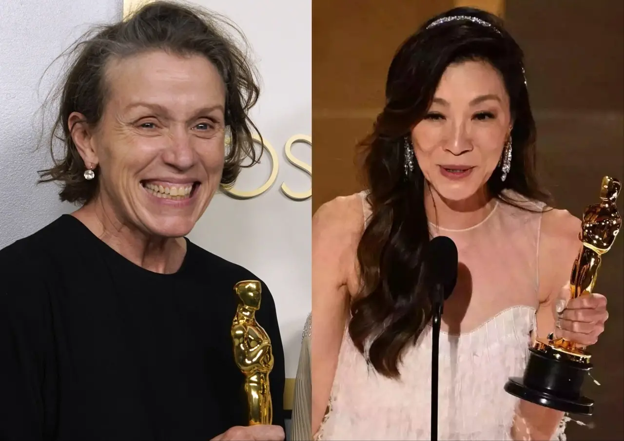 Frances McDormand e Michelle Yeoh venceram o Oscar de Melhor Atriz quando já tinham passado dos 60 anos