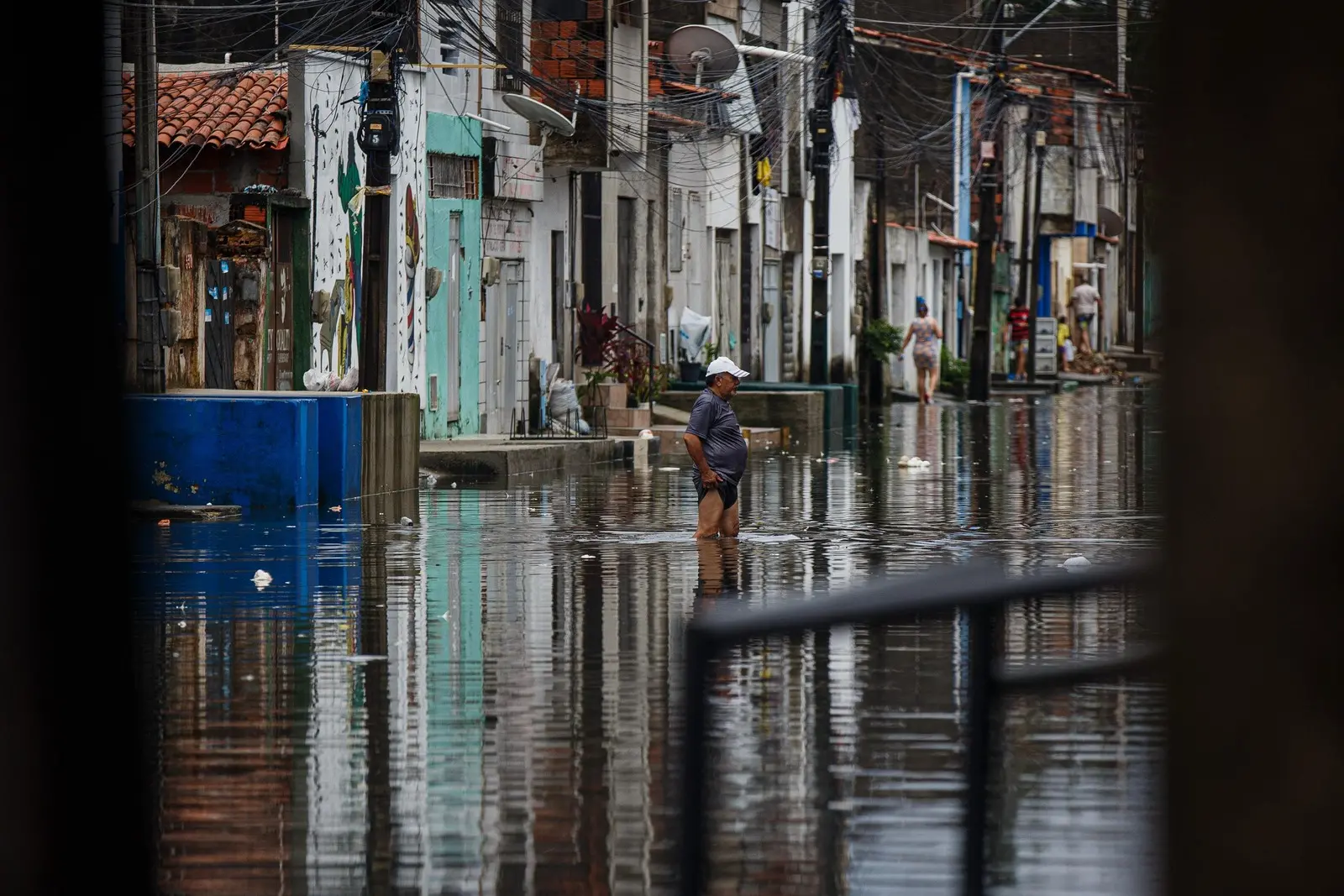 Alagamento no bairro Aerolandia