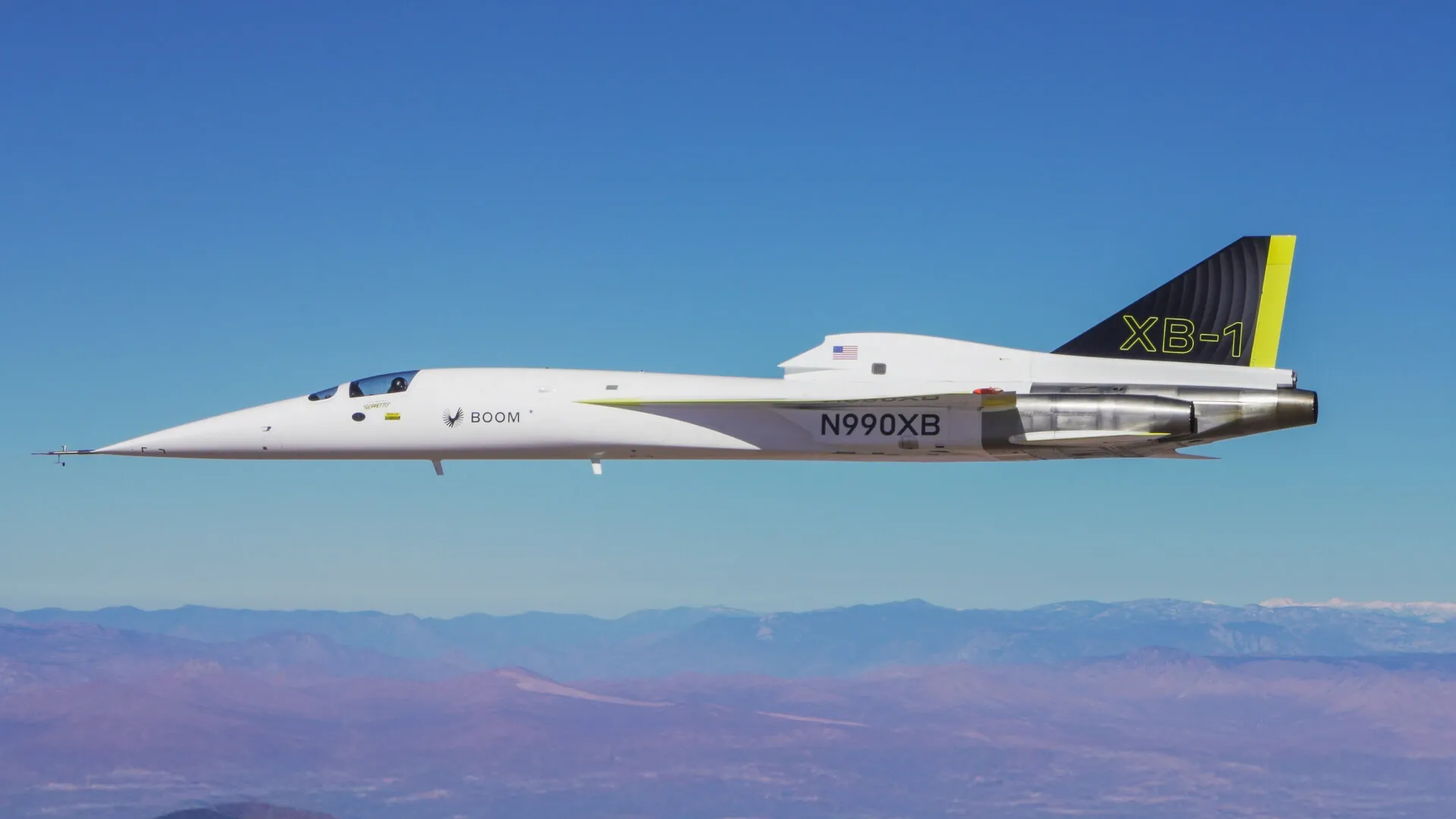 Avião experimental XB-1 usado para quebrar a barreira do som nos Estados Unidos