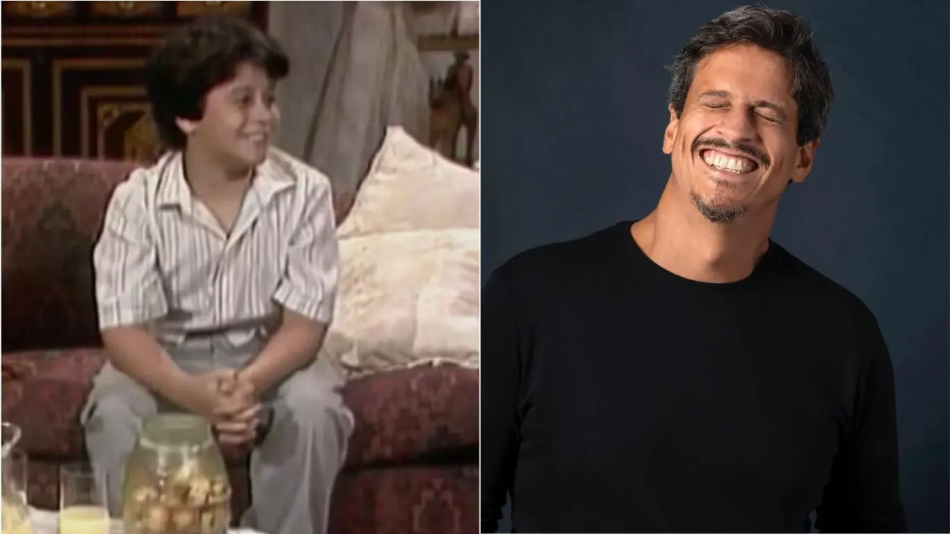 Fotos de Jonathan Nogueira com 35 anos de diferença