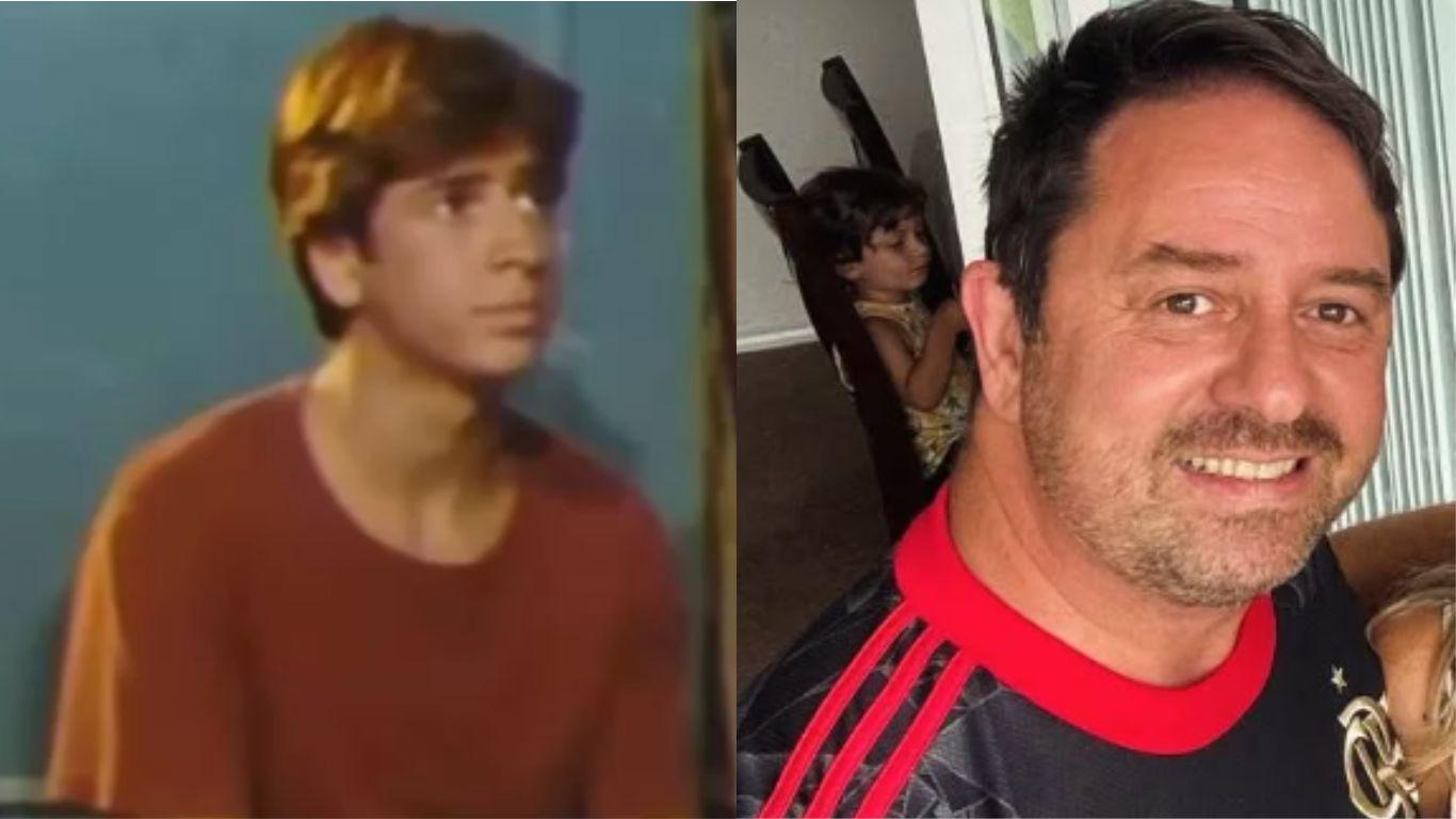 Fotos de Ed Cardoso com 35 anos de diferença