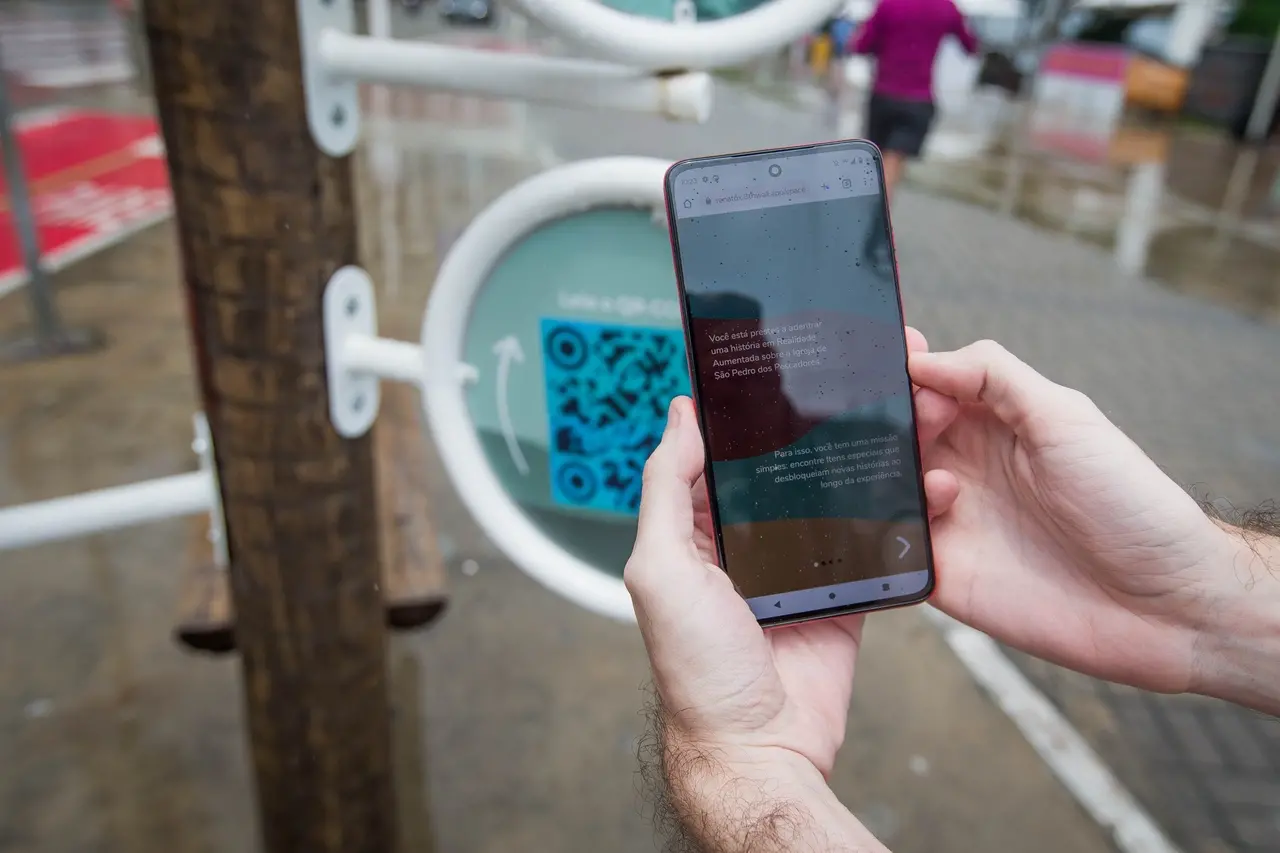 Minijogo sobre a Igreja de São Pedro dos Pescadores não demanda download de aplicativo, rodando no navegador do celular