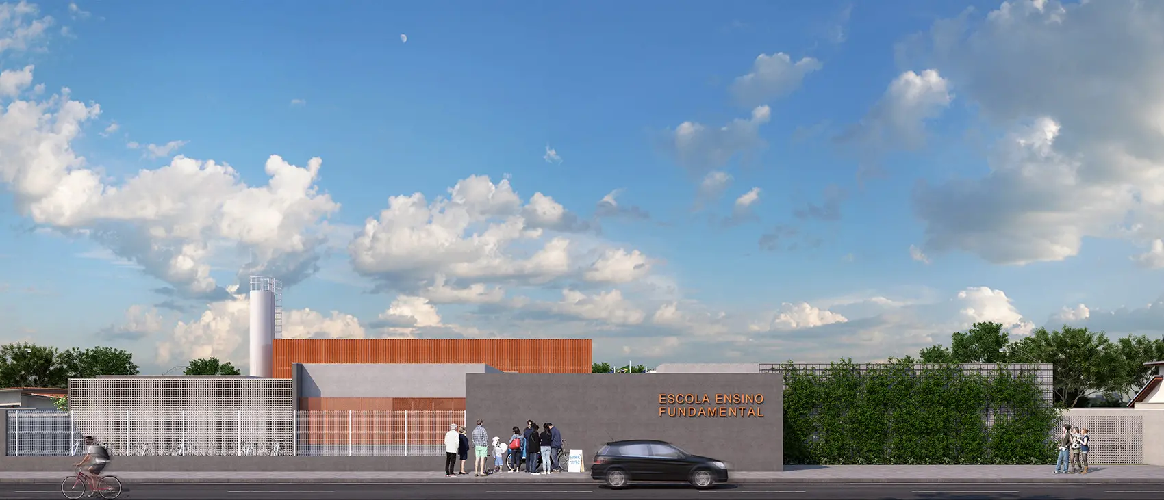 Projeto de escola em tempo integral