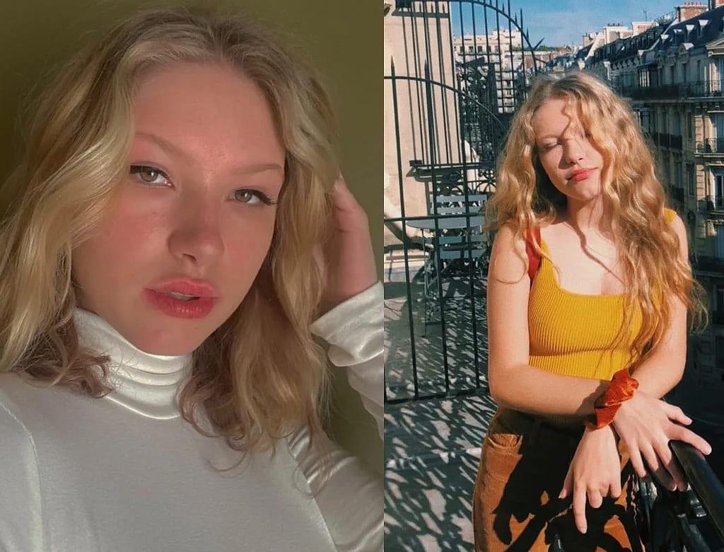 Lívia Voigt em fotos de publicações em redes sociais