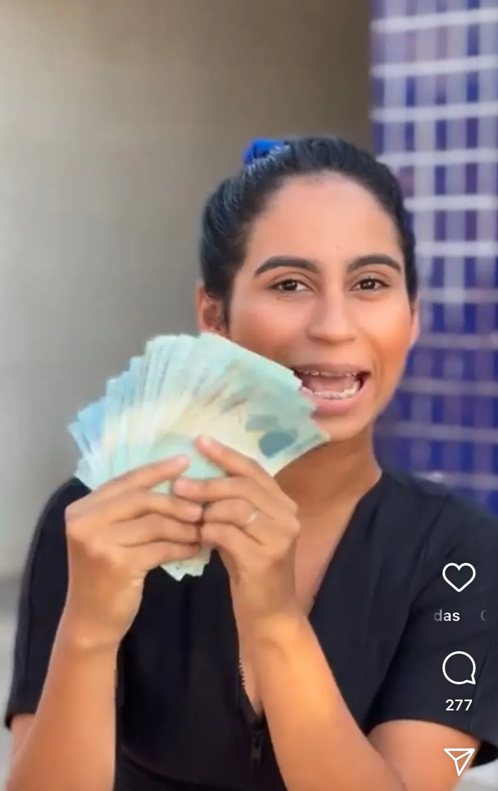 Influencer Ellen Márcia foi presa nesta manhã. Ela divulgava com frequência sorteios e jogos