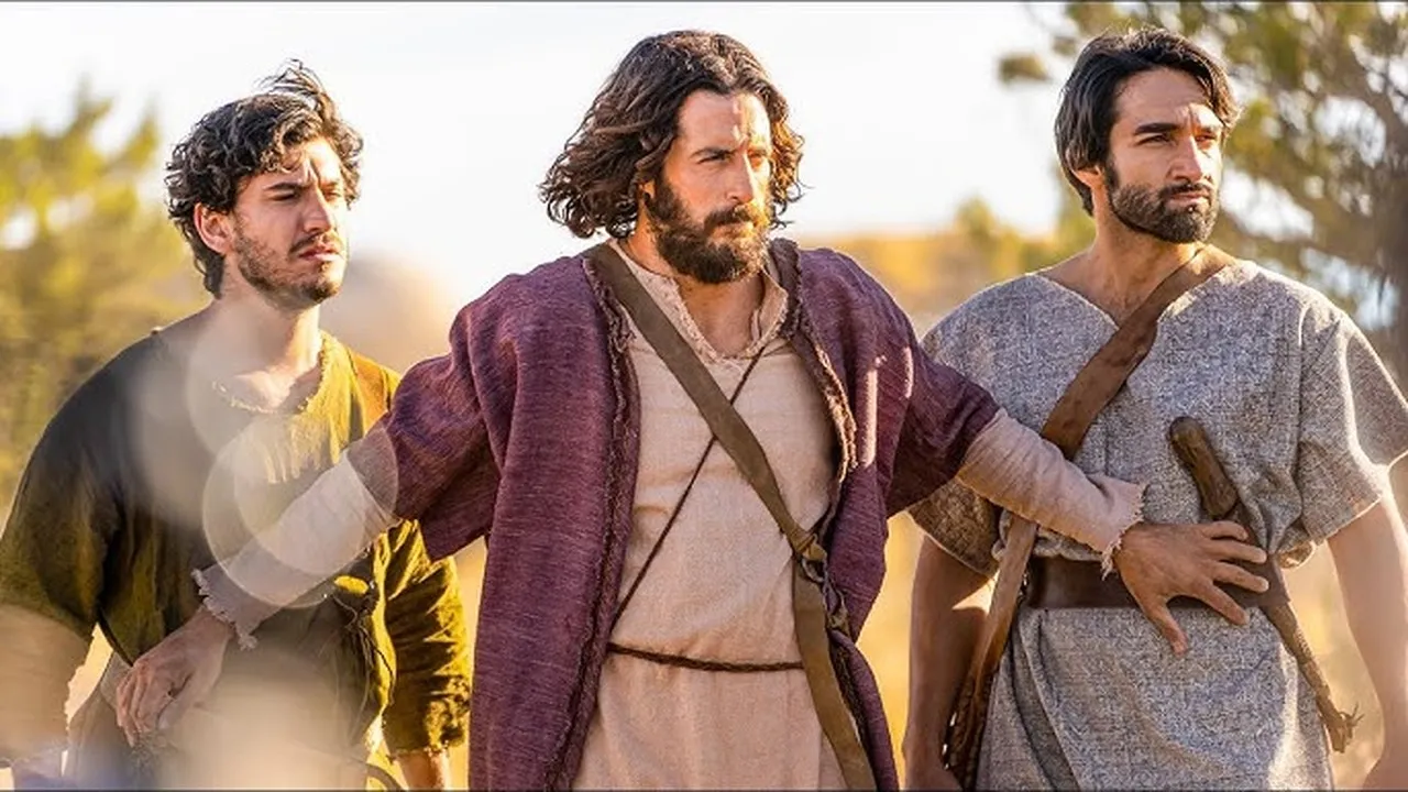 Tiago Maior (Abe Martell) e João (George H. Xanthis) são os Filho do Trovão.