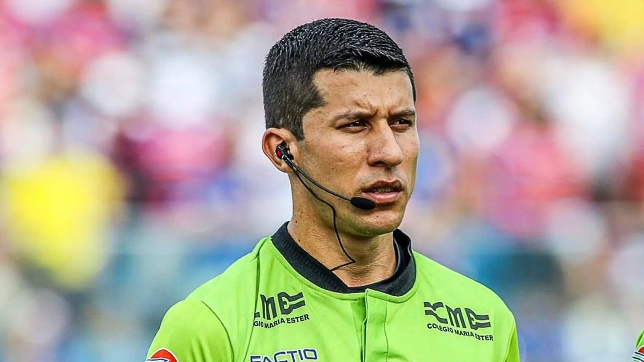 Foto do árbitro assistente Nailton Júnior de Sousa, que também fazia parte da equipe de arbitragem cearense afastada pela CBF