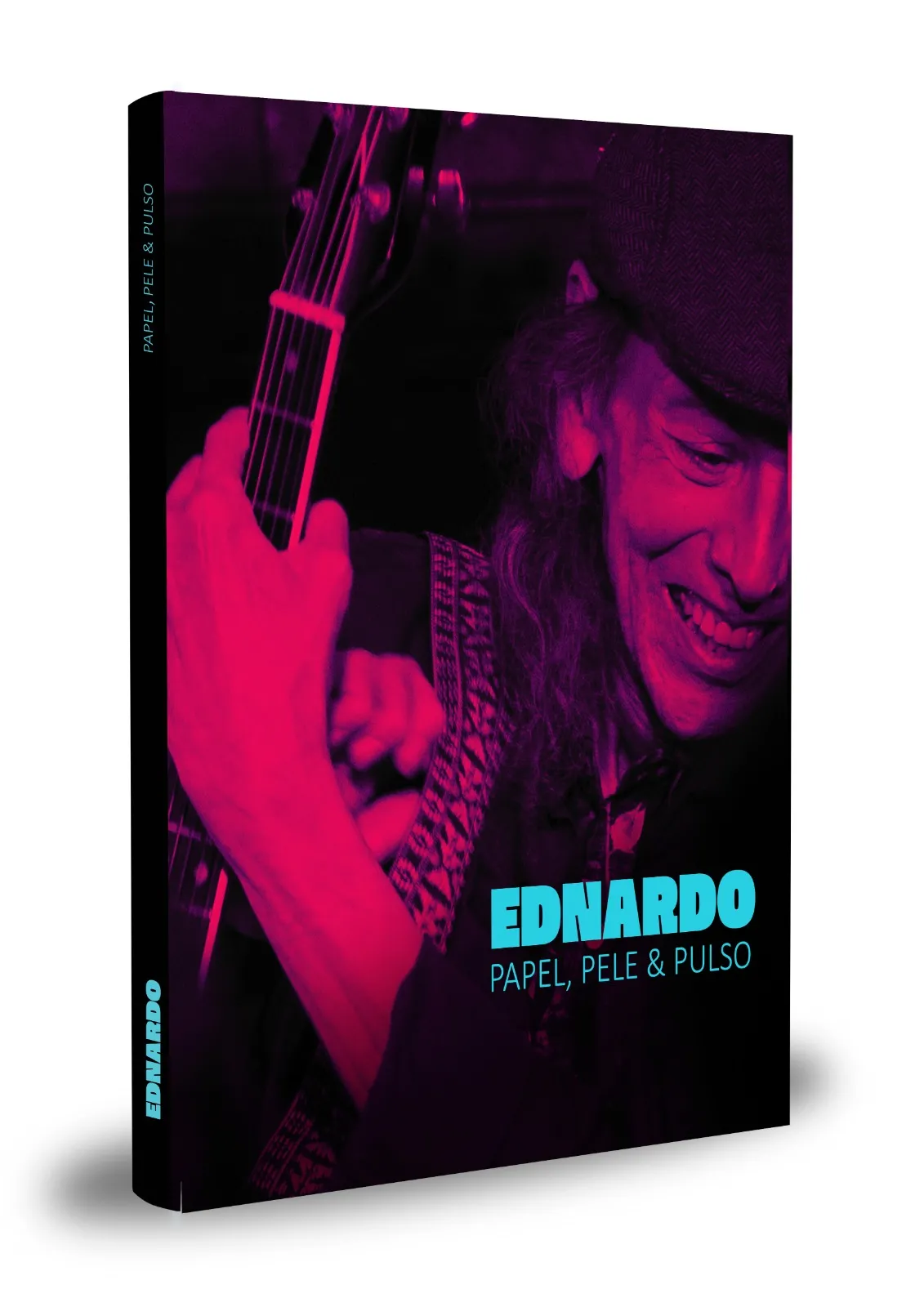 Capa do livro Ednardo - Papel, Pele e Pulso: obra celebra os 80 anos do cantor e compositor