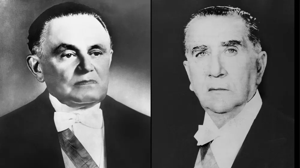 imagem de Marechal Humberto de Alencar Castello Branco e general Emílio Garrastazu Médici