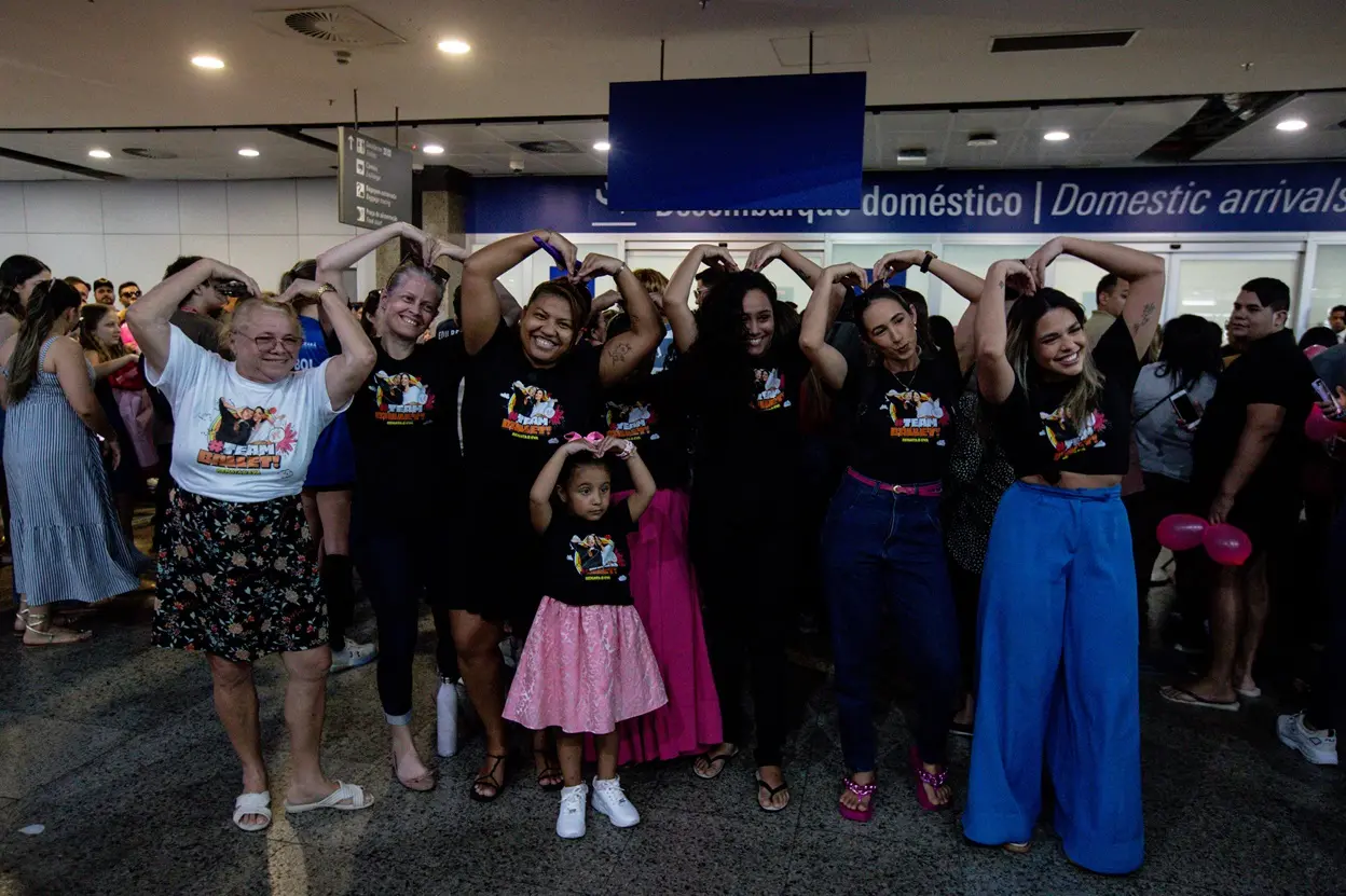 fãs de Renata e Eva