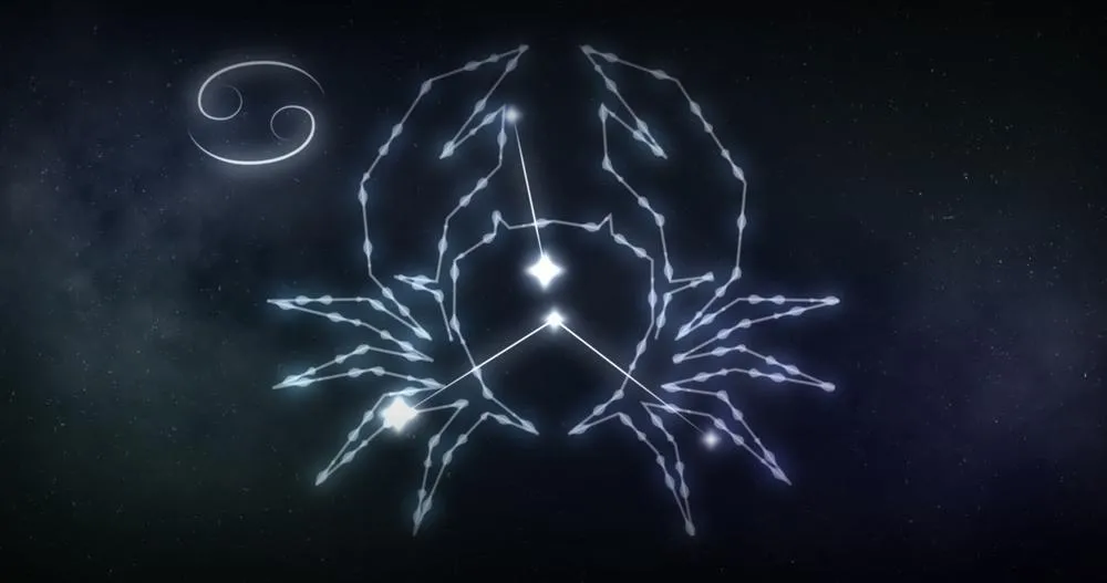 Signo de Câncer do zodíaco no horóscopo mensal de junho de 2025