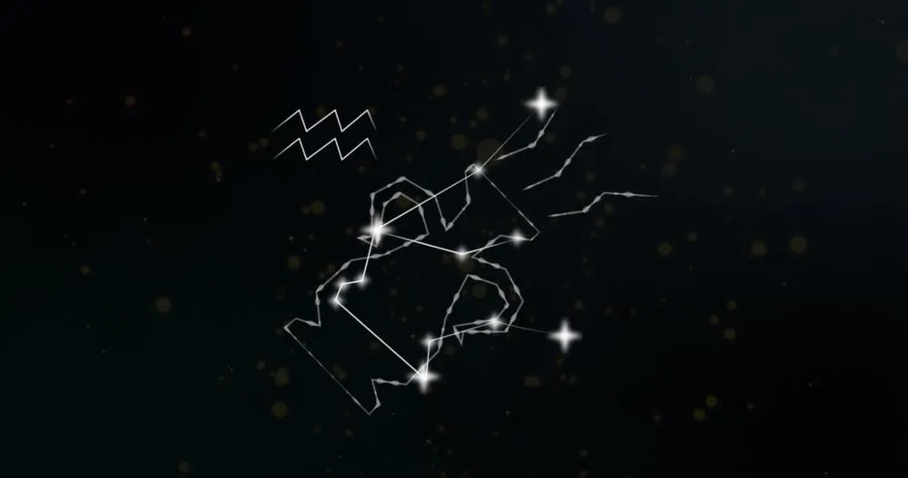 Signo de Aquário do zodíaco no horóscopo mensal de junho de 2025