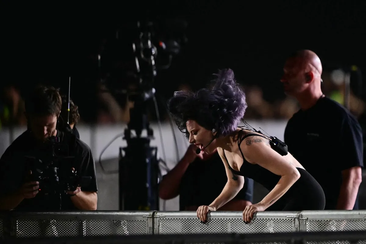 Gaga está no Rio de Janeiro desde a madrugada da última terça-feira (29)