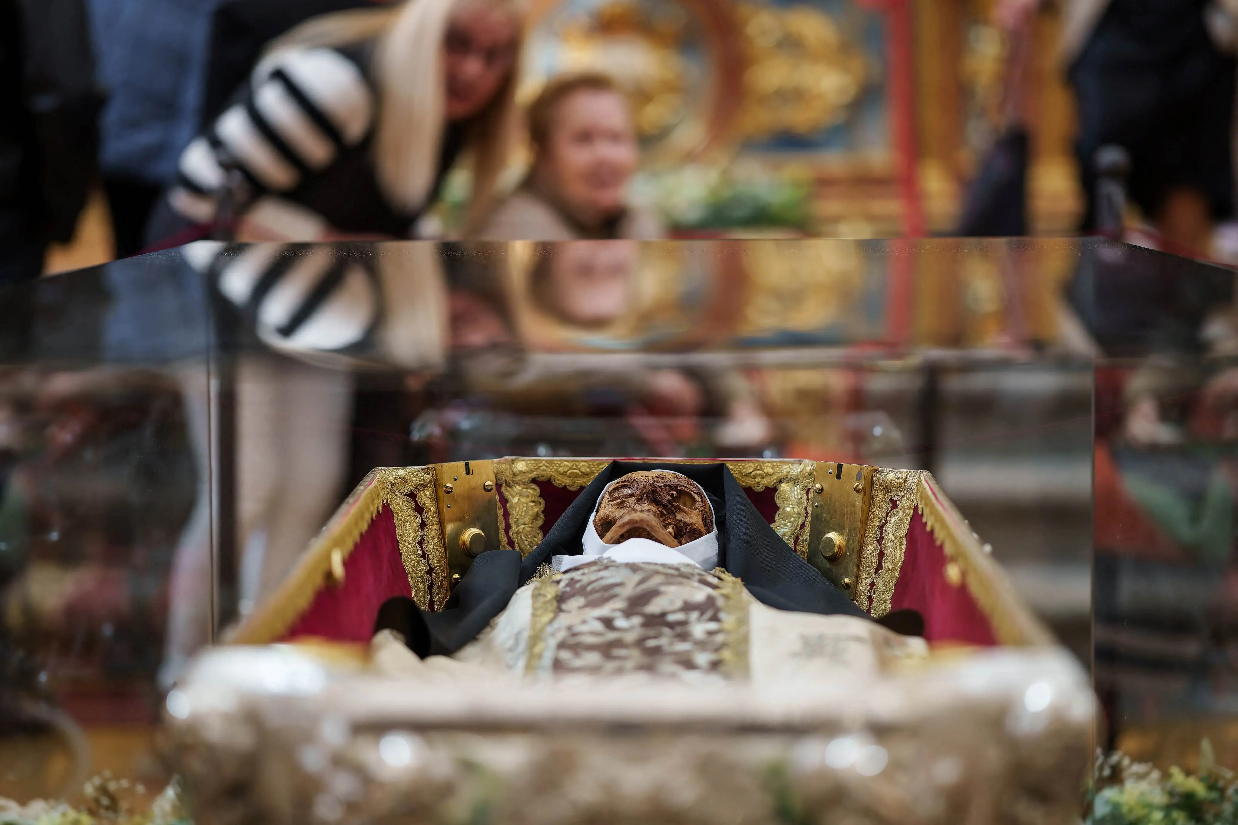 Imagem do corpo de Santa Teresa de Jesus