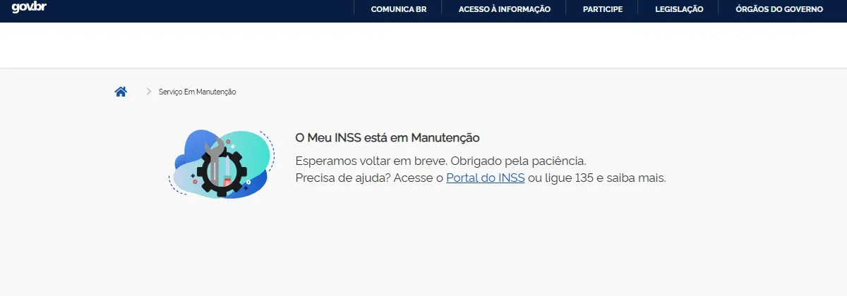 Segundo o INSS, podem ocorrer instabilidades no aplicativo por causa do alto volume de acessos