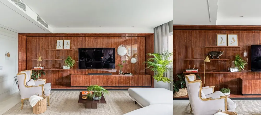 Na imagem, exemplo de funcionalidade de uma estante