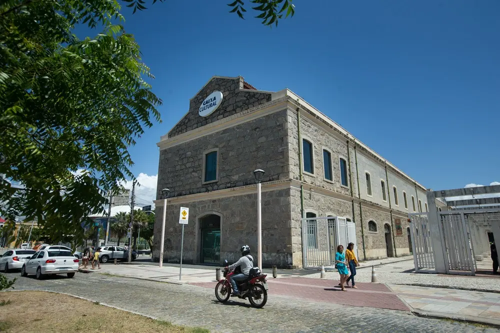 Na imagem, a Caixa Cultural Fortaleza
