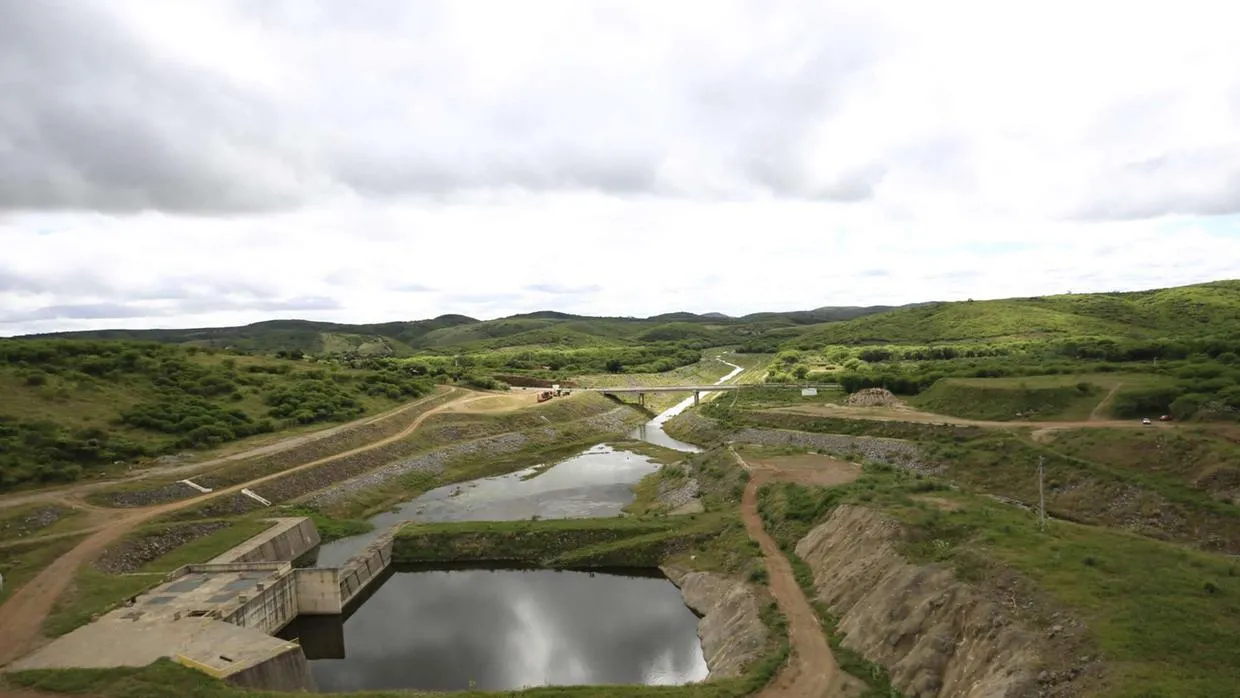 Estrutura da transposição no Ceará