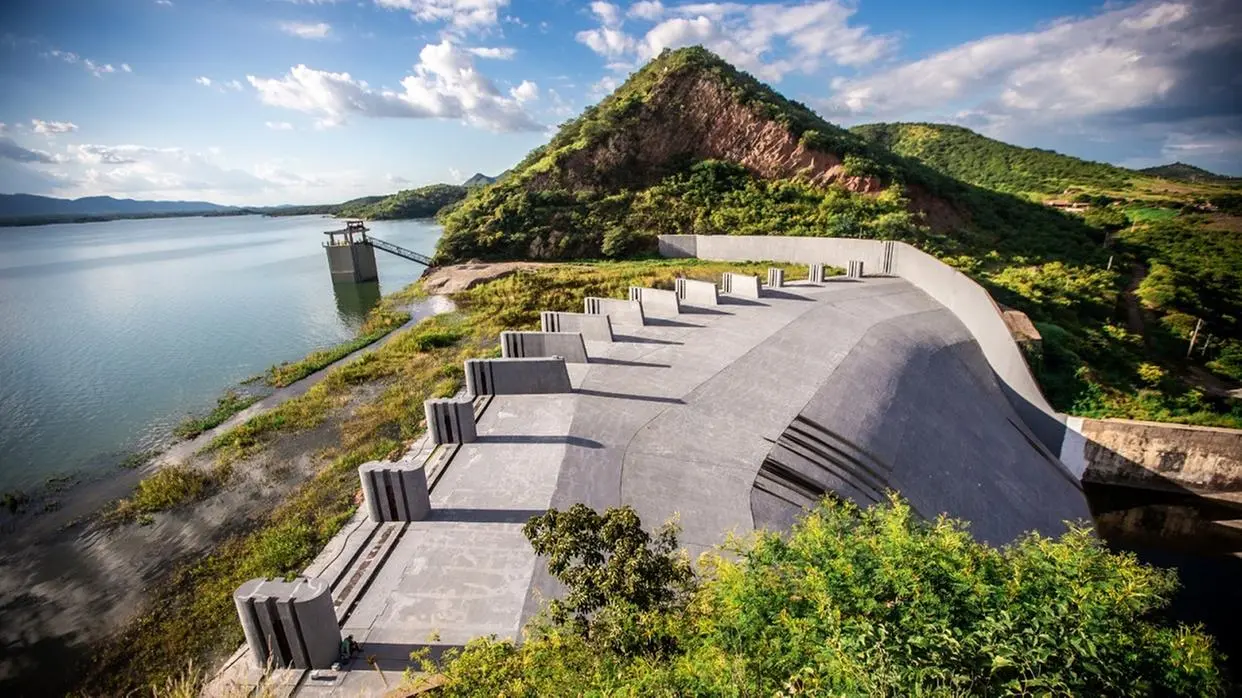 Vista do Açude Orós