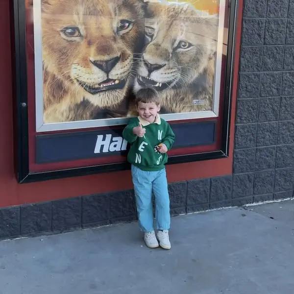 Trigg Kiser em foto de arquivo da família